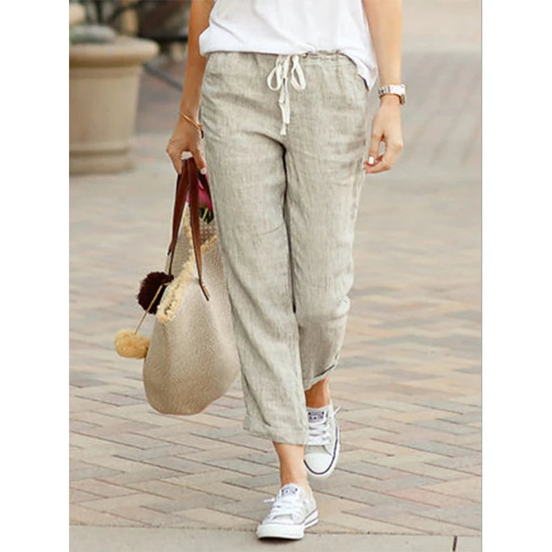 Hoge Taille Harem Broek
