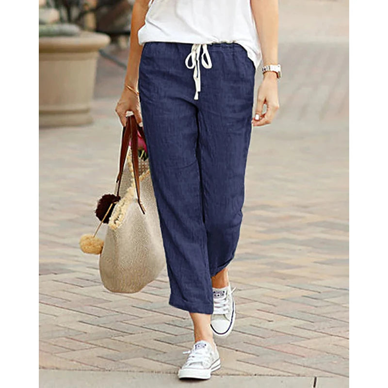 Hoge Taille Harem Broek