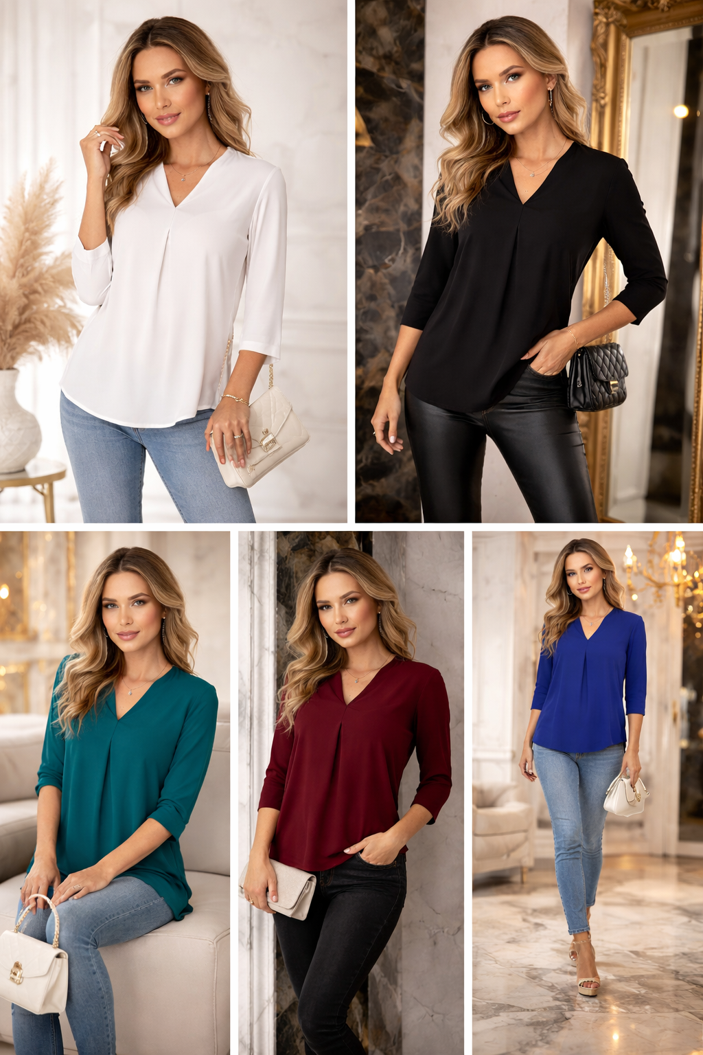 De Moeiteloze Anna Blouse