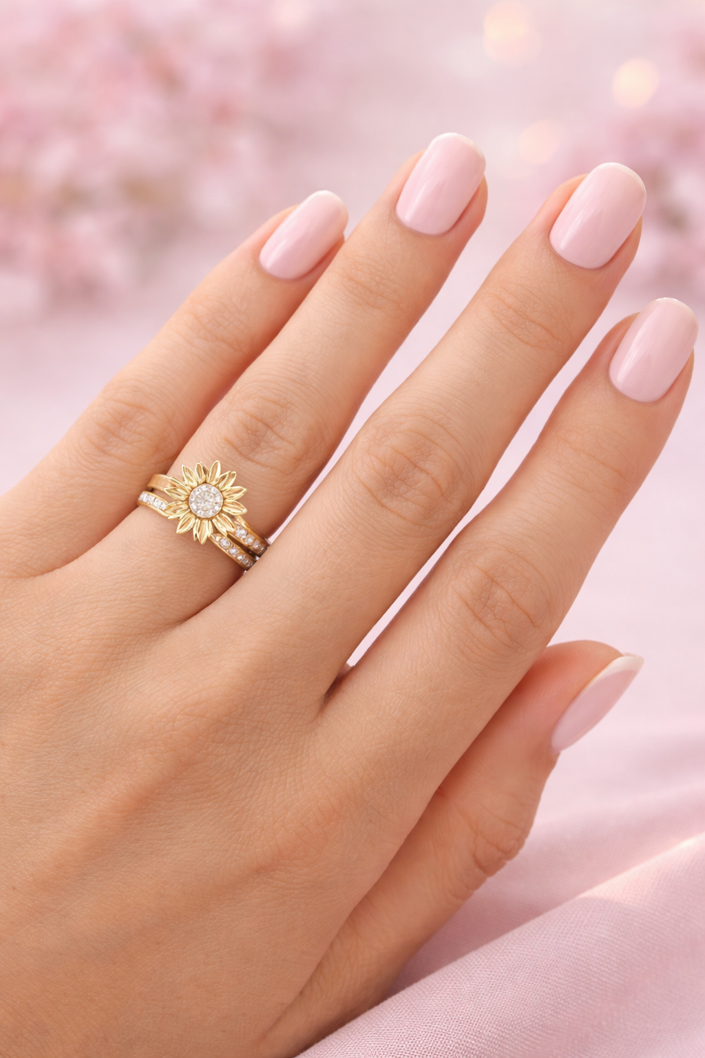 Sunflower Serenity Ring