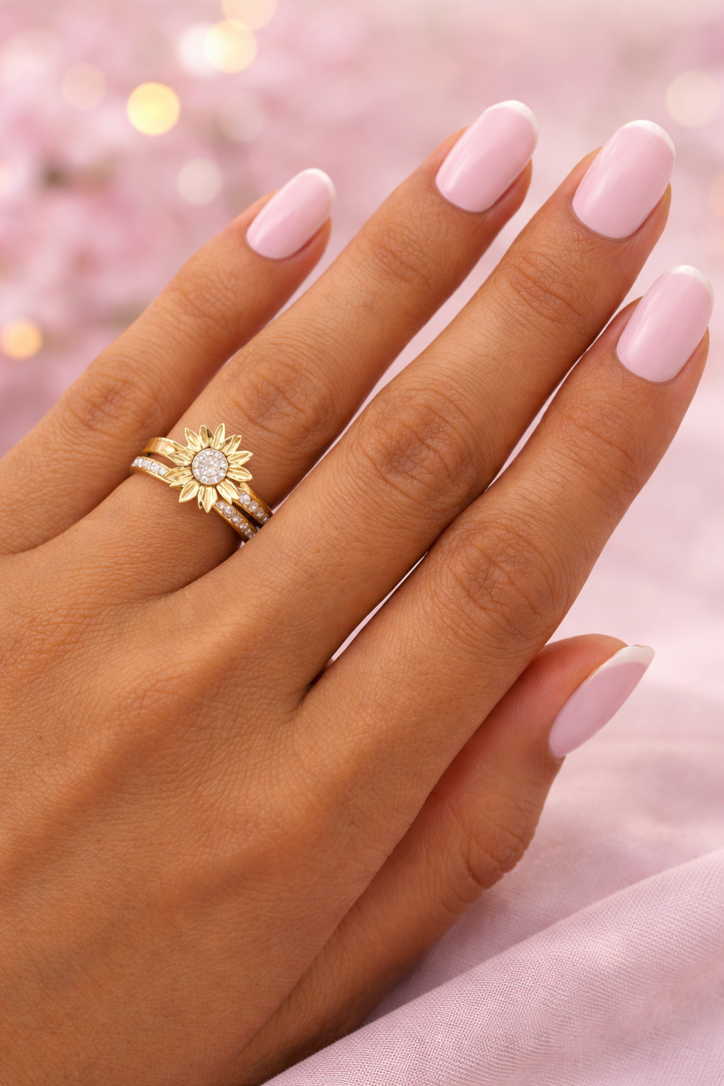 Sunflower Serenity Ring