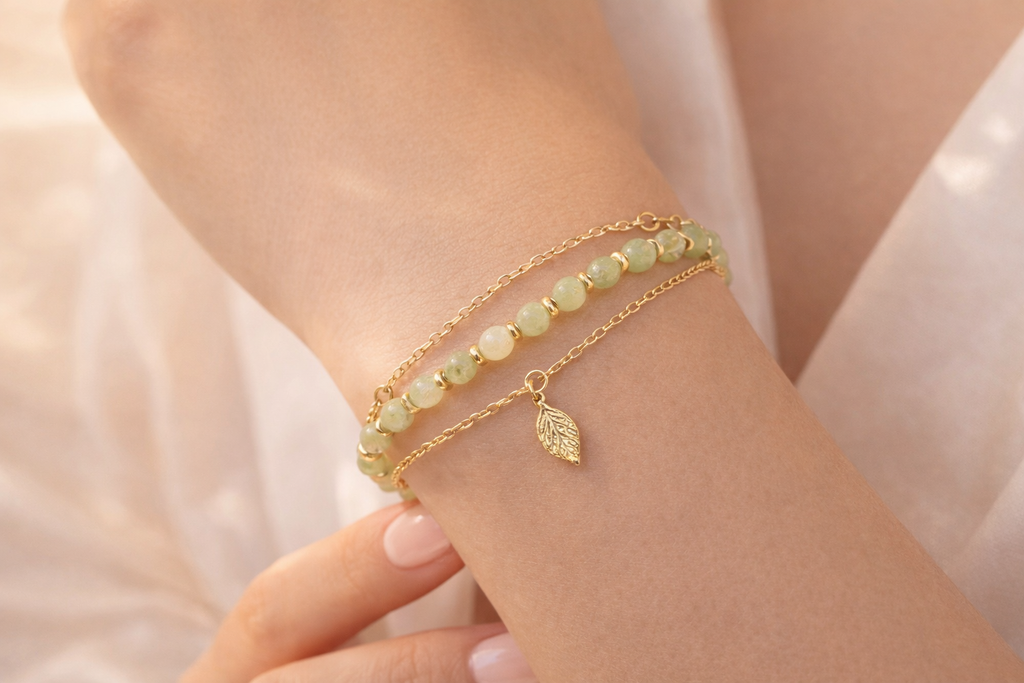 Sweet Jade Glow Bracelet