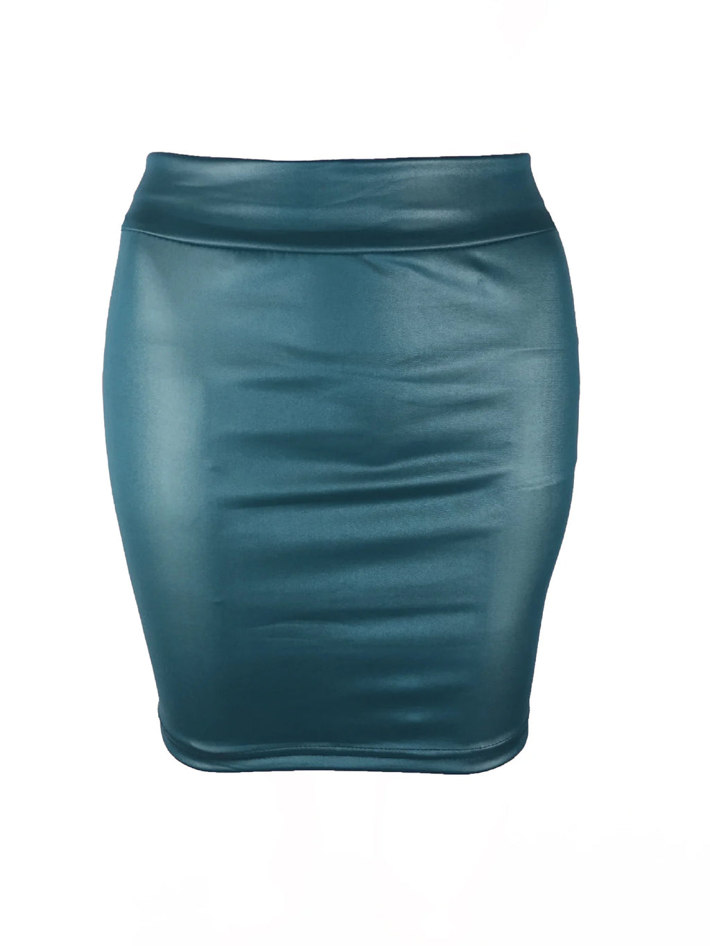 High Waist Slim Fit Minirok