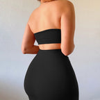 Strapless Tube Top & Maxi Rok Set
