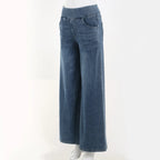 Retro jeans met wijde pijpen