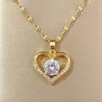 Hartvormige Hanger Ketting