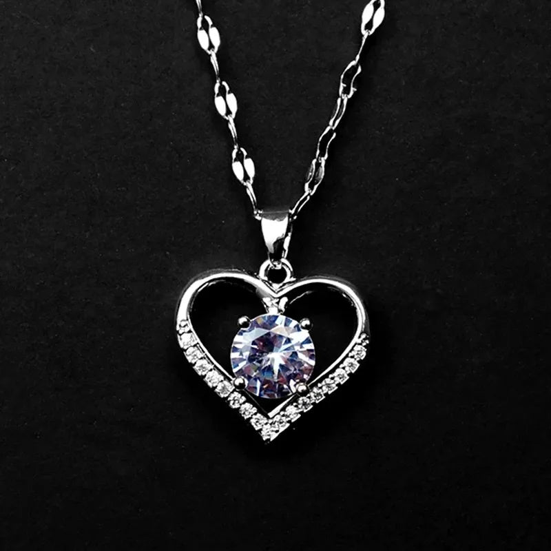 Hartvormige Hanger Ketting