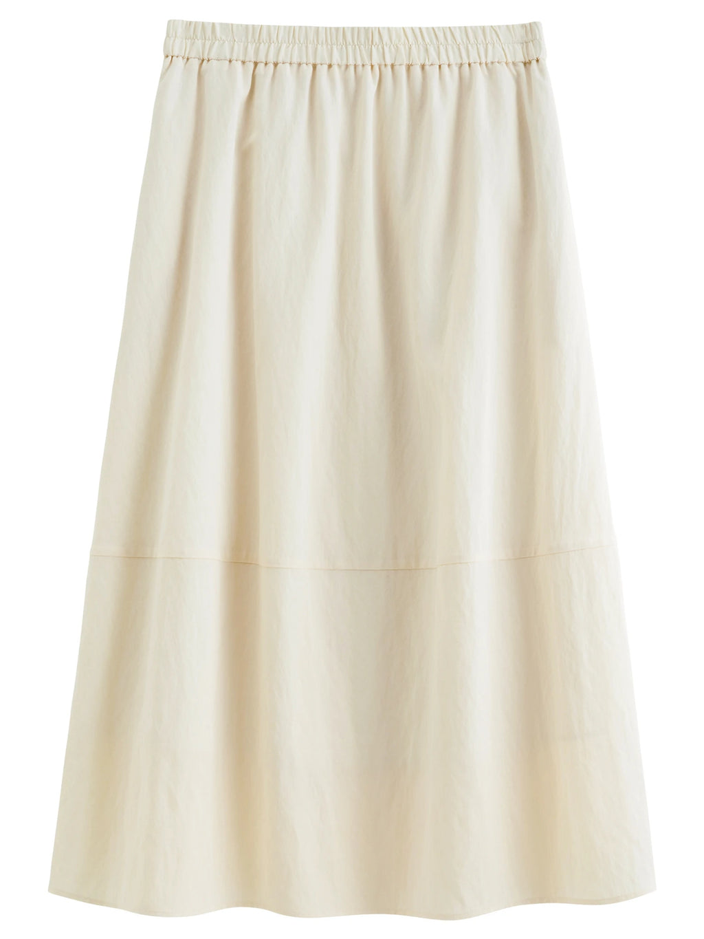 V-Hals Shirt & High Waist Rok Set
