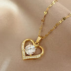 Hartvormige Hanger Ketting