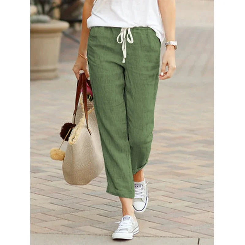 Hoge Taille Harem Broek