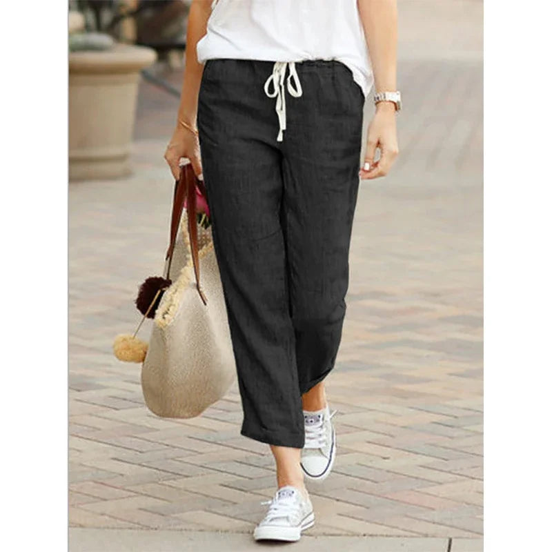 Hoge Taille Harem Broek