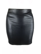 High Waist Slim Fit Minirok