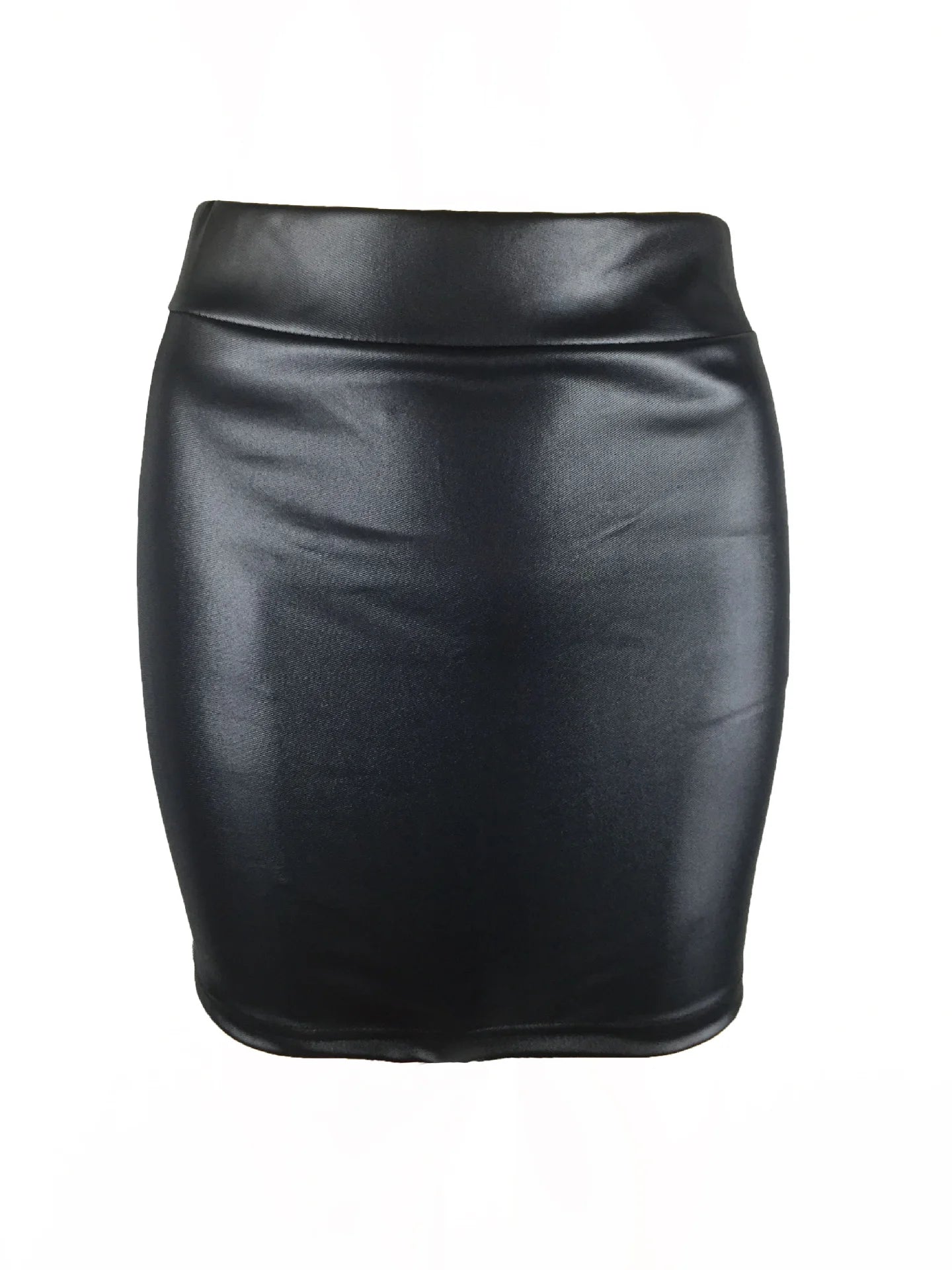 High Waist Slim Fit Minirok