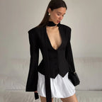 Dames Blazer met V-Hals