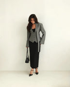 Dames Blazer met V-Hals