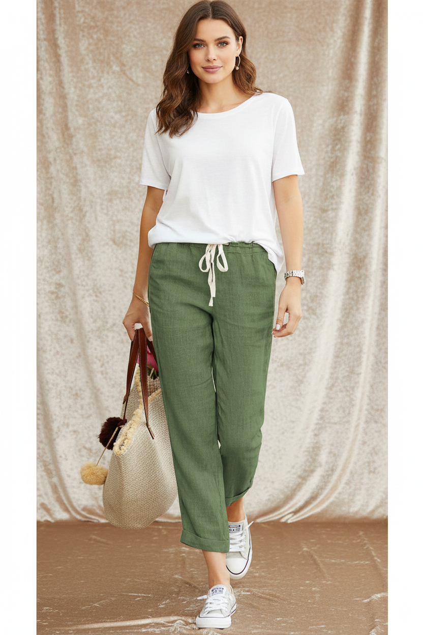 Hoge Taille Harem Broek