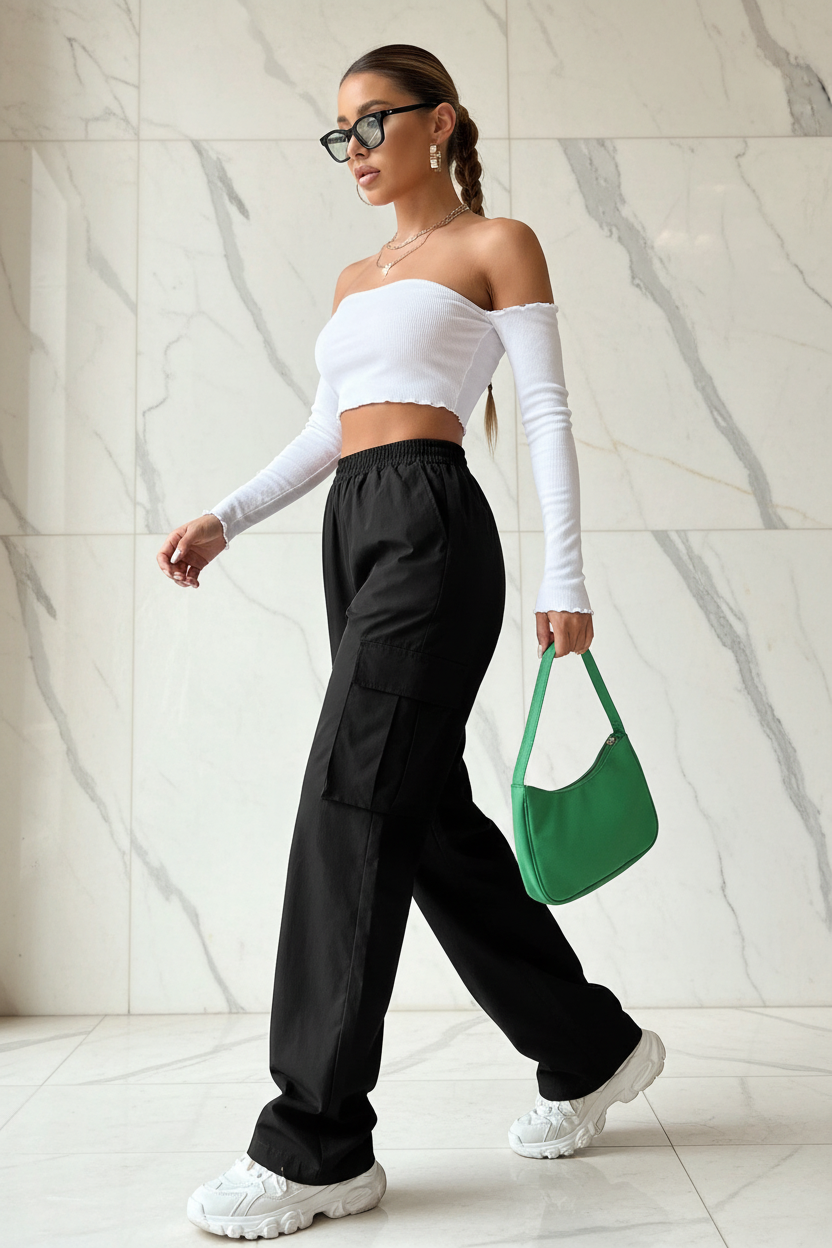 Casual Baggy Cargo Broek