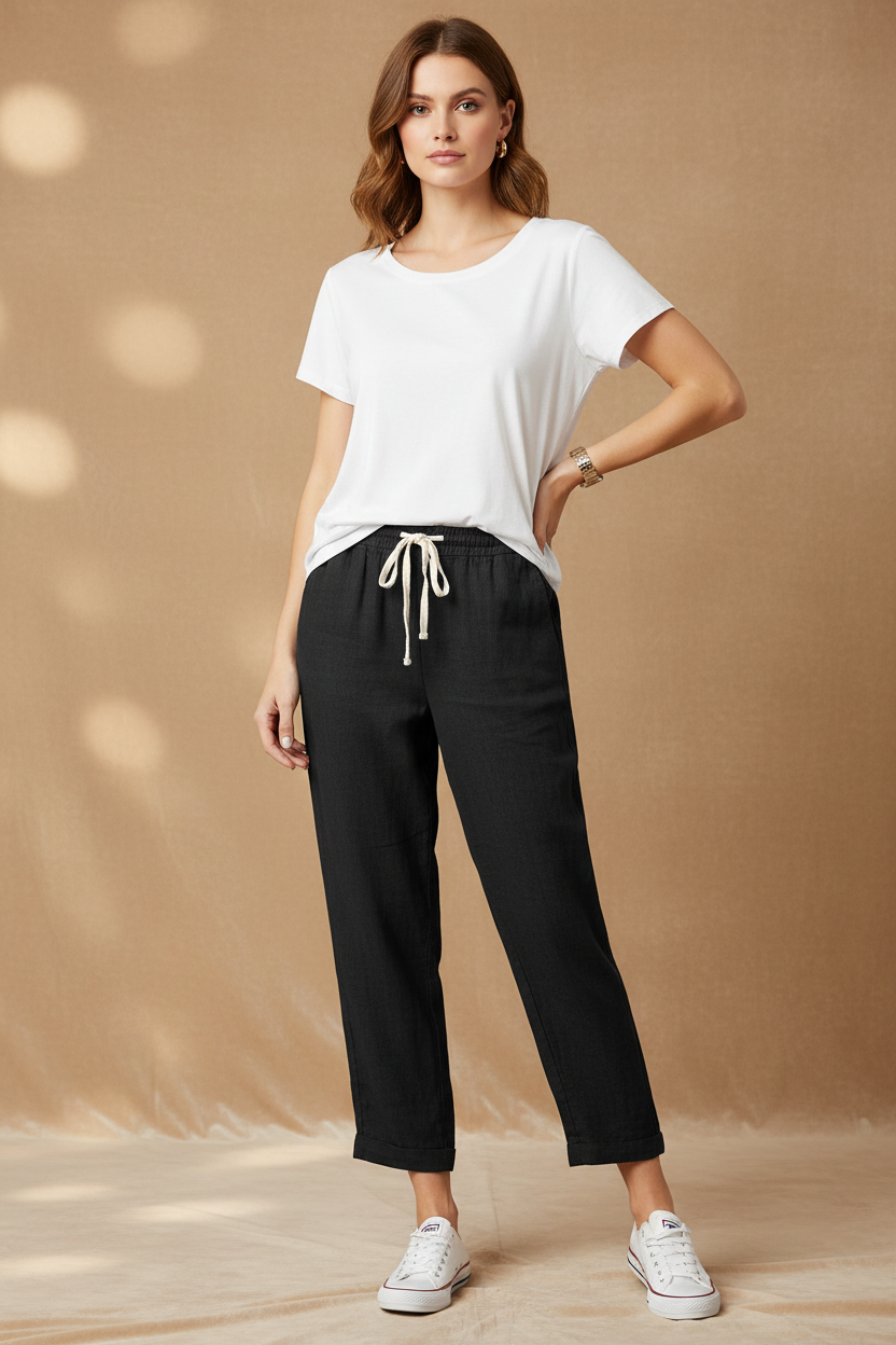 Hoge Taille Harem Broek