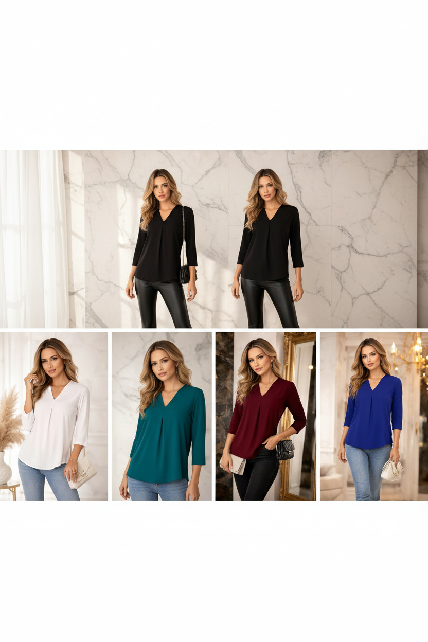 De Moeiteloze Anna Blouse