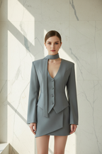 Dames Blazer met V-Hals
