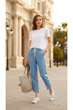 Hoge Taille Harem Broek