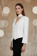 Dames Blazer met V-Hals